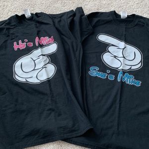 He’s Mine & She’s Mine Tshirts